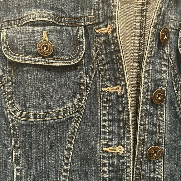 St. John’s Bay Jean jacket - Picture 6 of 7